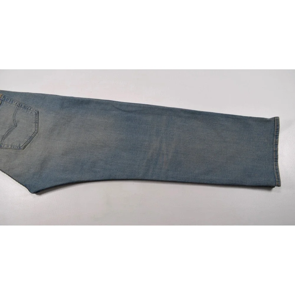 Nwt's Levi's 501 Original Stretch Button Fly Blue Jean Denim Men's 35 x 30